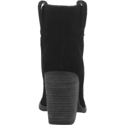 Dingo Womens Flannie Ankle Boots Leather Black -Fashion Footwear Shop DI342 BK 4 1