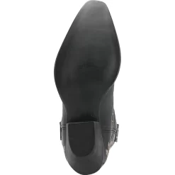 Dingo Womens Primrose Cowboy Boots Leather Black -Fashion Footwear Shop DI748 Black 7