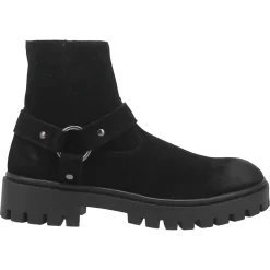 Dingo Mens Road Trip Cowboy Boots Leather Black -Fashion Footwear Shop DI845 Black 2 492c92a4 b06d 4fa4 b0c1 c76b9e0842c3