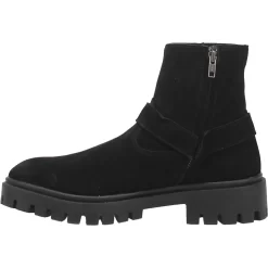 Dingo Mens Road Trip Cowboy Boots Leather Black -Fashion Footwear Shop DI845 Black 3 ce265171 2437 4a46 a432 576e5167646d