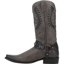 Dingo Mens War Eagle Cowboy Boots Leather Grey -Fashion Footwear Shop DI851 Grey 3 26ddc876 5e1d 4ed5 8d1b f468a1679632