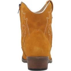 Dingo Womens Daisy Mae Bootie Leather Mustard -Fashion Footwear Shop DI861 Mustard 4