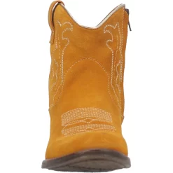 Dingo Womens Daisy Mae Bootie Leather Mustard -Fashion Footwear Shop DI861 Mustard 5