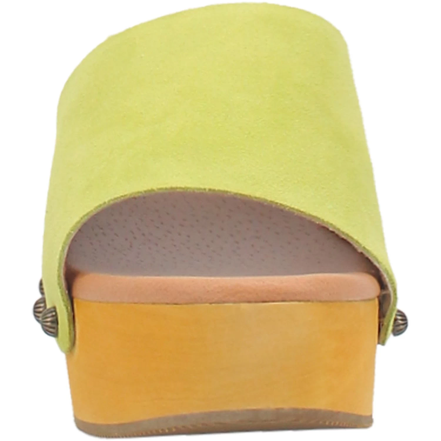 Dingo Womens Beechwood Lime Leather Studs Sandals Shoes 5 Dingo Womens Beechwood Lime Leather Studs Sandals Shoes - Image 5