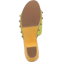 Dingo Womens Beechwood Lime Leather Studs Sandals Shoes 13 Dingo Womens Beechwood Lime Leather Studs Sandals Shoes -Fashion Footwear Shop DI906 Lime 7