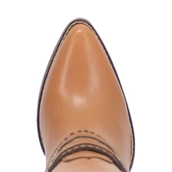 Dingo Womens Masquerade Cowboy Boots Leather Camel -Fashion Footwear Shop DI910 Camel 6
