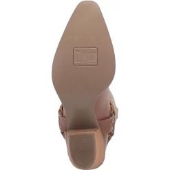 Dingo Womens Heavens To Betsy Cowboy Boots Leather Brown -Fashion Footwear Shop DI926 Brown 7