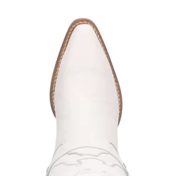 Dingo Womens Heavens To Betsy Cowboy Boots Leather White -Fashion Footwear Shop DI926 White 6