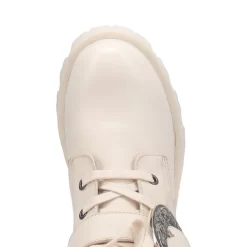 Dingo Womens Double Down Bootie Cowboy Boots Leather Cream 14 Dingo Womens Double Down Bootie Cowboy Boots Leather Cream -Fashion Footwear Shop DI933 Cream 6