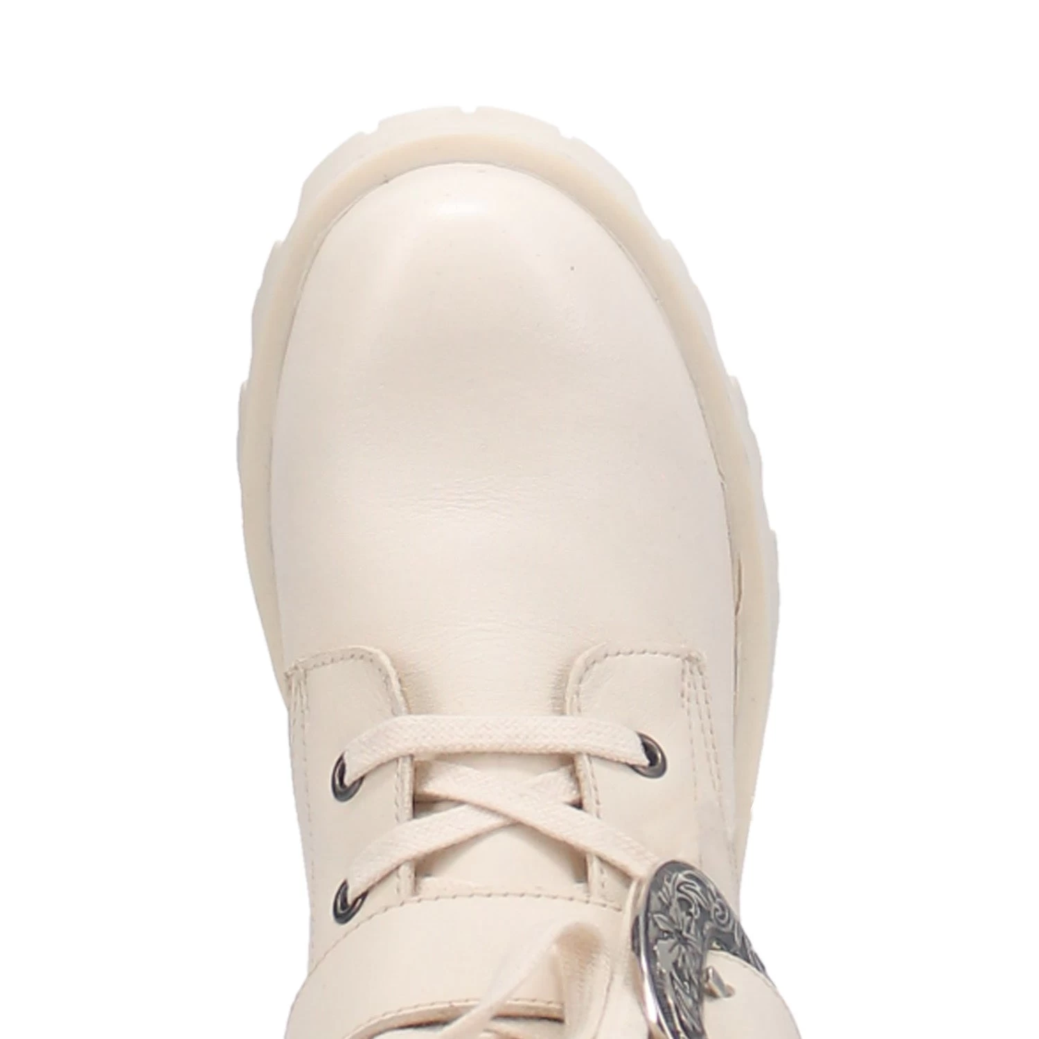 Dingo Womens Double Down Bootie Cowboy Boots Leather Cream 7 Dingo Womens Double Down Bootie Cowboy Boots Leather Cream - Image 7