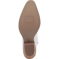 Dingo Womens Let Er Buck Cowboy Boots Leather White -Fashion Footwear Shop DI945 White 7