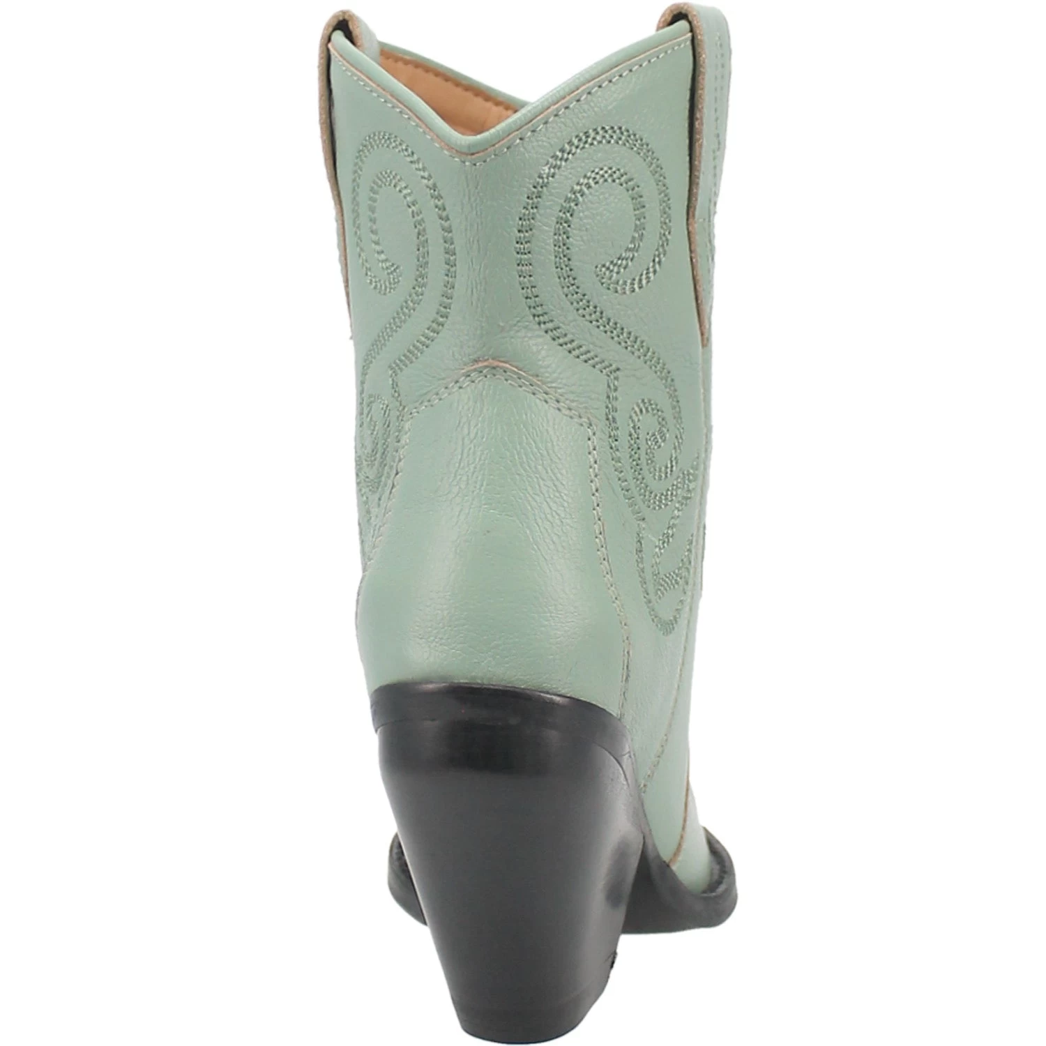 Dingo Womens Pretty N Prissy Bootie Cowboy Boots Leather Mint 5 Dingo Womens Pretty N Prissy Bootie Cowboy Boots Leather Mint - Image 5