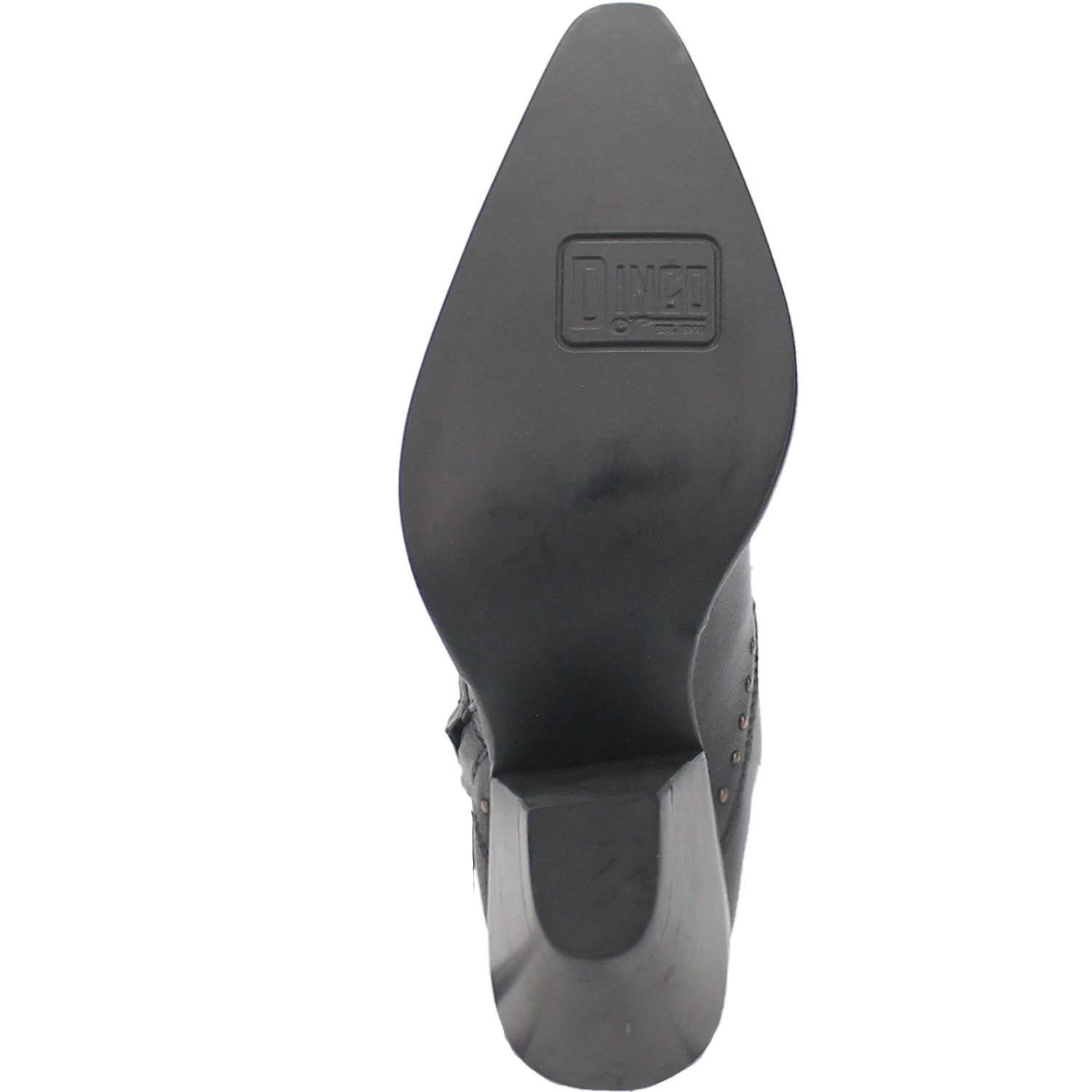 Dingo Womens Classy N Sassy Bootie Cowboy Boots Leather Black 8 Dingo Womens Classy N Sassy Bootie Cowboy Boots Leather Black - Image 8