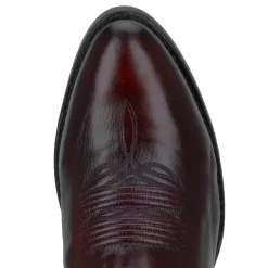 Dan Post Mens Milwaukee Cowboy Boots Leather Black Cherry -Fashion Footwear Shop DP2112R 6 3b67a21e f7cb 4642 8cc1 d12fa2816042