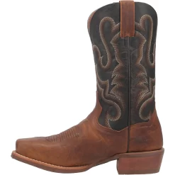 Dan Post Mens Richland Cowboy Boots Leather Saddle -Fashion Footwear Shop DP3393 3