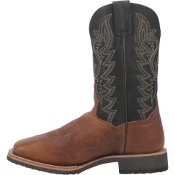 Dan Post Mens Bolton Cowboy Boots Leather Cognac 11 Dan Post Mens Bolton Cowboy Boots Leather Cognac -Fashion Footwear Shop DP4906 3