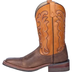 Dan Post Mens Ferrier Cowboy Boots Leather Tan/Spice 9 Dan Post Mens Ferrier Cowboy Boots Leather Tan/Spice -Fashion Footwear Shop DP69831 3