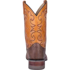 Dan Post Mens Ferrier Cowboy Boots Leather Tan/Spice 10 Dan Post Mens Ferrier Cowboy Boots Leather Tan/Spice -Fashion Footwear Shop DP69831 4