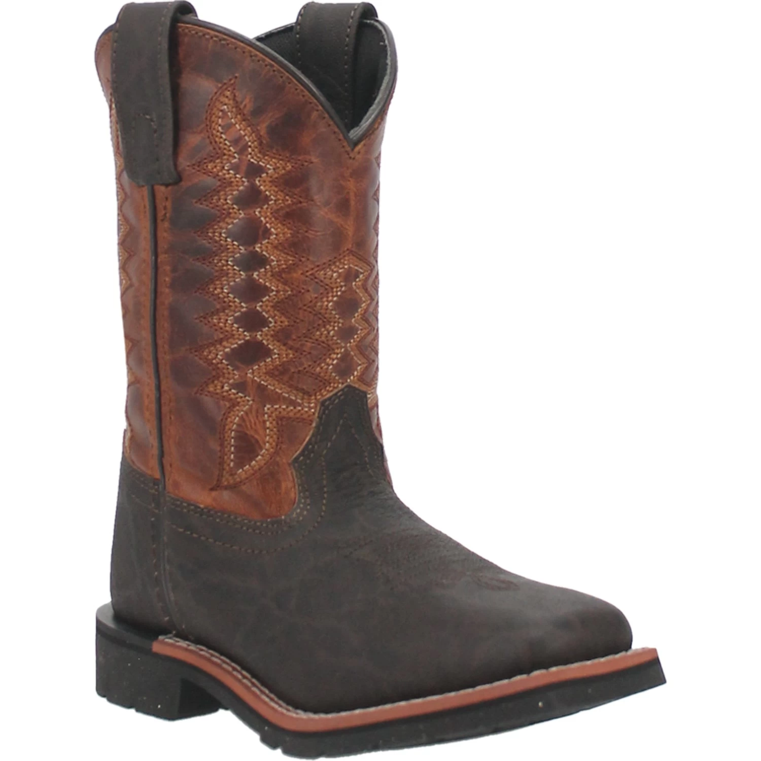Dan Post Kids Boys Lil Dillon Cowboy Boots Leather Brown 1 Dan Post Kids Boys Lil Dillon Cowboy Boots Leather Brown