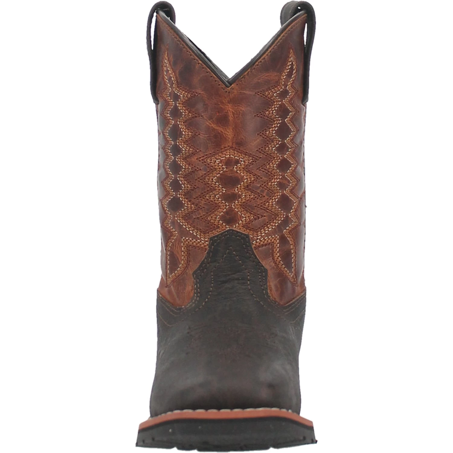 Dan Post Kids Boys Lil Dillon Cowboy Boots Leather Brown 6 Dan Post Kids Boys Lil Dillon Cowboy Boots Leather Brown - Image 6