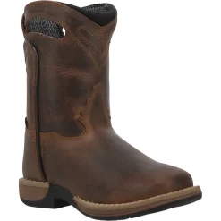 Dan Post Kids Boys Hayden Cowboy Boots Leather Tan