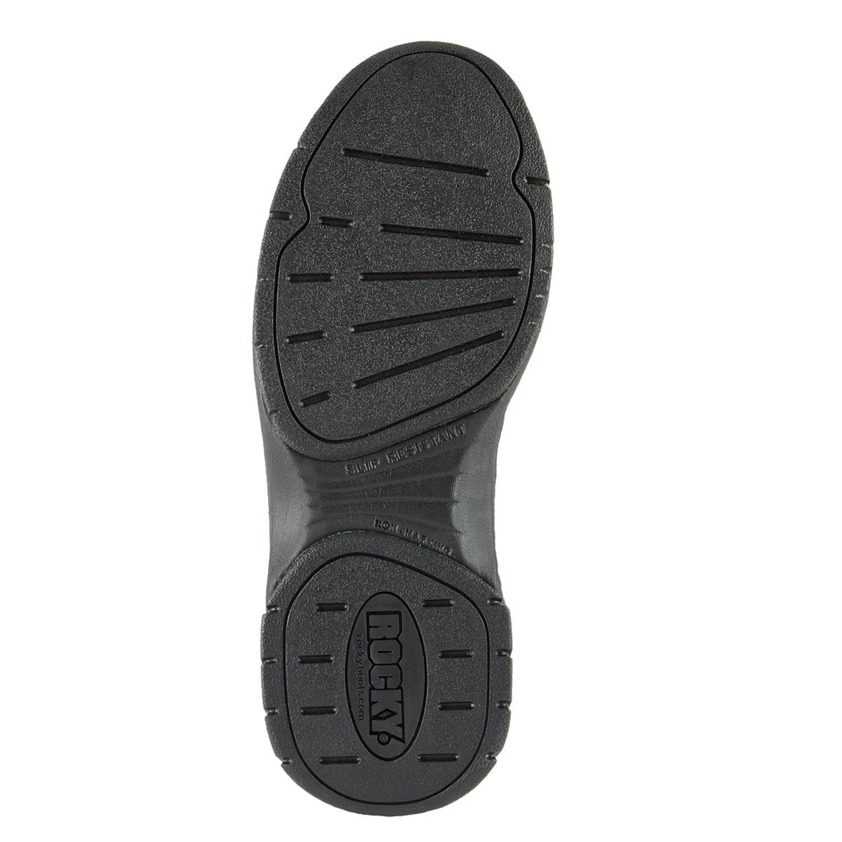 Rocky Boots Rocky Mens Black Leather 911 Casual SlipStop Plain Toe Oxford Shoes 11 M 6 Rocky Boots Rocky Mens Black Leather 911 Casual SlipStop Plain Toe Oxford Shoes 11 M - Image 6