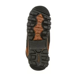 Rocky Boots Rocky Mens Dark Brown Leather Core WP 800G Winter Boots -Fashion Footwear Shop FQ0004753 outsole square