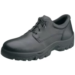 Rocky Boots Rocky TMC Mens Black Leather Postal Duty Plain Toe Oxford Shoes