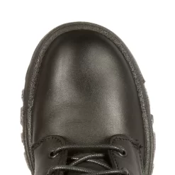 Rocky Boots Rocky Womens Black Leather TMC Public Service Chukka Boots -Fashion Footwear Shop FQ0005105 birdseye square