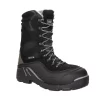 Rocky Boots Rocky Mens Black Leather BlizzardStalker Pro Insulated 9in Snow Boots