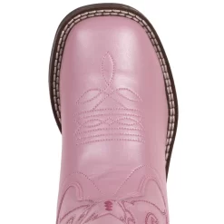 Old West Pink Children Girls Scroll Stitch Cowboy Western Boots -Fashion Footwear Shop FURMO OW VB9120 6 ead470af 480d 4f1c 806b e0cde96cdf4c