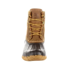 Georgia Unisex Brown Leather Marshland Duck Hunting Boots 8 Georgia Unisex Brown Leather Marshland Duck Hunting Boots -Fashion Footwear Shop GB00274 front