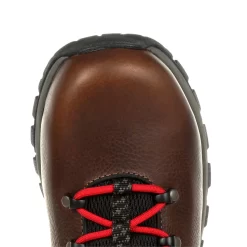 Georgia Mens Brown Leather Eagle Trail AT WP Hiker Hiking Boots 9 Georgia Mens Brown Leather Eagle Trail AT WP Hiker Hiking Boots -Fashion Footwear Shop GB00397 birdseye