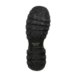 Georgia Mens Brown Leather Eagle Trail WP Hiking Oxford -Fashion Footwear Shop GB00398 outsole