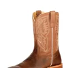 Horse Power By Anderson Bean Mens Bison Leather Cowboy Boots