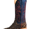 Horse Power Anderson Bean Mens Leather Toasted Big Bass Cowboy Boots