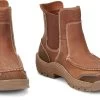 Justin 6in EH Mocc Mens Barley Brown Channing Leather Work Boots