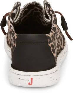 Justin Sneakers Womens Leopard Print Camo Hazer Canvas Slip-On Shoes -Fashion Footwear Shop JST 006 JL171