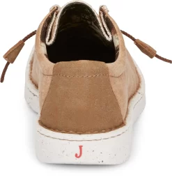 Justin Oxfords Womens Tan Hazer Canvas Sneaker Shoes -Fashion Footwear Shop JST 006 JM317