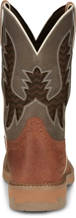 Justin 11in CT Mens Independence Bolt Leather Work Boots -Fashion Footwear Shop JST 006 SE4111