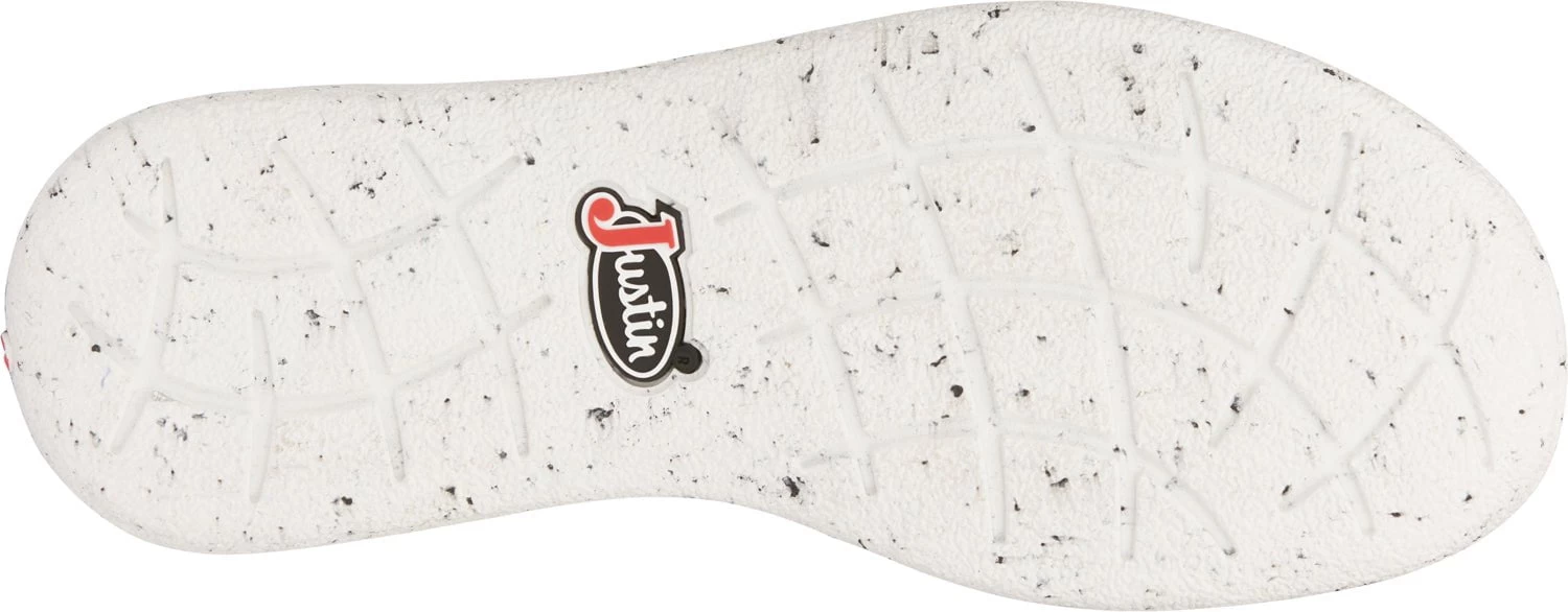 Justin Sneakers Womens Cowhide Print Hazer Canvas Slip-On Shoes 6 Justin Sneakers Womens Cowhide Print Hazer Canvas Slip-On Shoes - Image 6