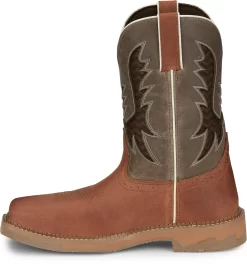 Justin 11in CT Mens Independence Bolt Leather Work Boots -Fashion Footwear Shop JST 009 SE4111