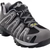 Nautilus Mens Composite Toe ESD Athletic W Grey/Black Faux Leather Shoes