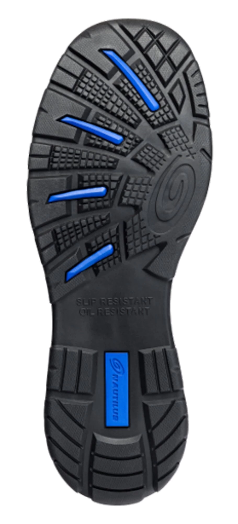 Nautilus Mens Black/Blue Mesh Comp Toe 1345 Accelerator Work Shoes 2 Nautilus Mens Black/Blue Mesh Comp Toe 1345 Accelerator Work Shoes - Image 2