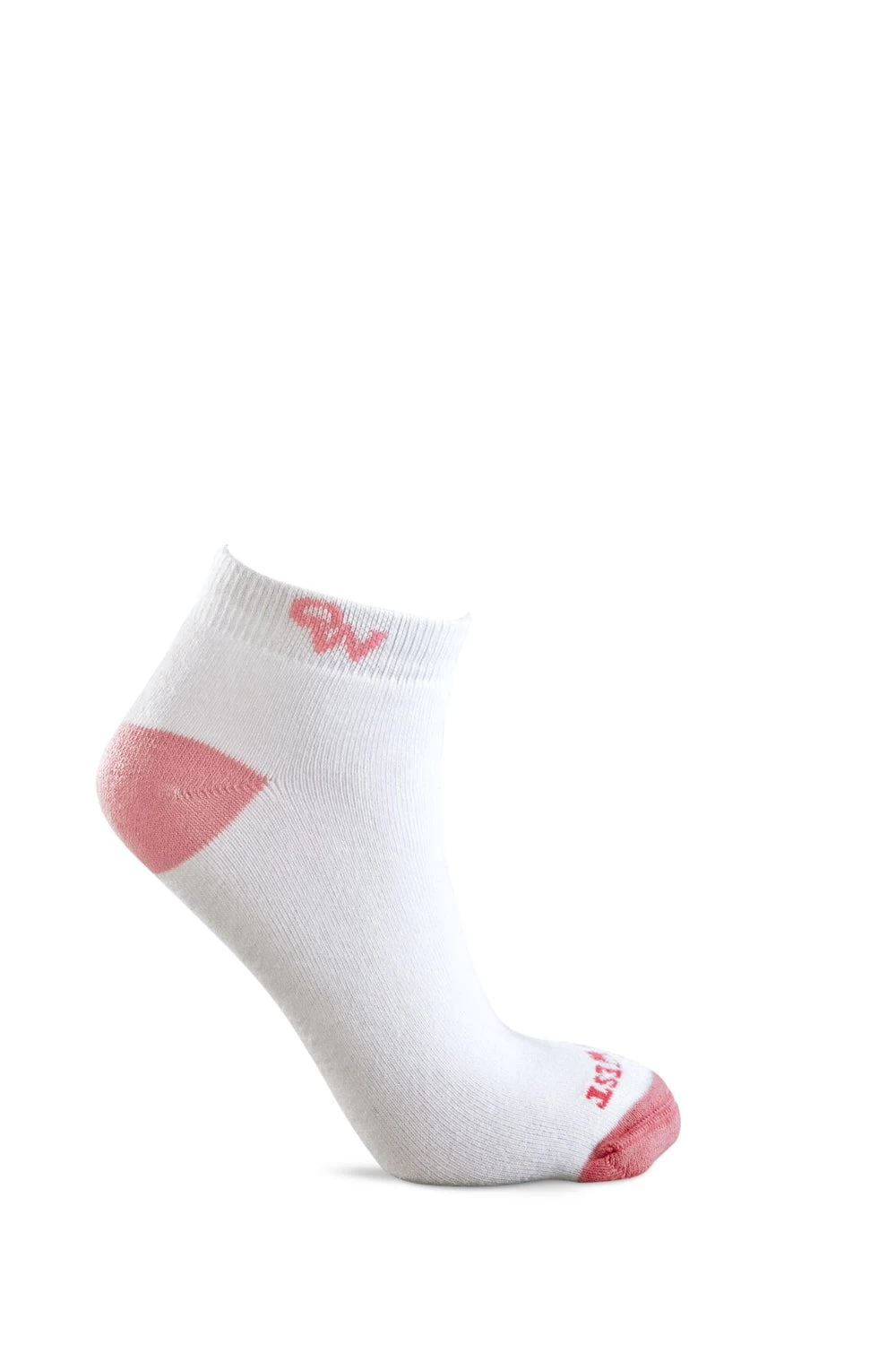 Old West Pink/White Womens Cotton Blend Anklet 3-Pack Ankle Socks 1 Old West Pink/White Womens Cotton Blend Anklet 3-Pack Ankle Socks