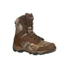 Rocky Boots Rocky Mens Realtree Xtra Leather Retraction WP 800G Hunting Boots