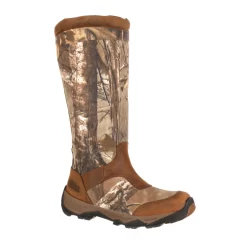 Rocky Boots Rocky Mens Realtree Xtra Leather Retraction WP Snake Hunting Boots