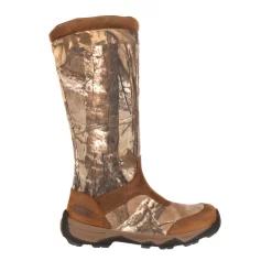 Rocky Boots Rocky Mens Realtree Xtra Leather Retraction WP Snake Hunting Boots -Fashion Footwear Shop RKS0243 profile square
