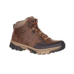 Rocky Boots Rocky Mens Brown Leather Endeavour Pt WP Hiking Boots