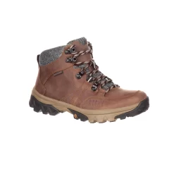 Rocky Boots Rocky Womens Brown Leather Endeavour Pt WP Hiking Boots